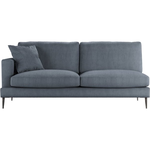 Covex 3 Seater LHF Corner Modular Unit (3L), Ontario-S 19 - steel