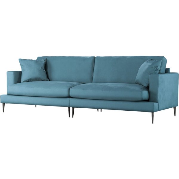 Covex 4 Seater Modular Sofa, dirty blue