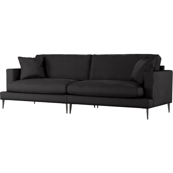 Covex 4 Seater Modular Sofa, black