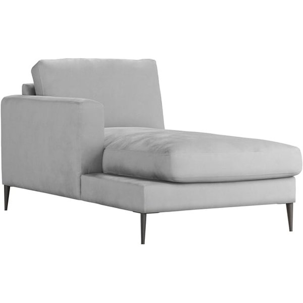 Covex Left-Hand Daybed Modular Unit (OT L), silver