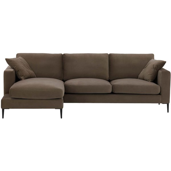 Covex Left Hand Corner Sofa, grey