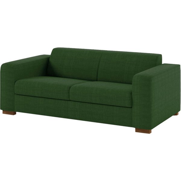 Gem 3 Seater Sofa, dark green