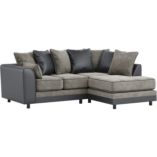 Dillon Right Hand Corner Sofa, grey