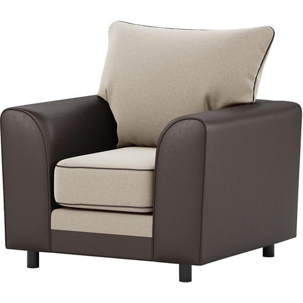 Dillon Armchair, beige/brown