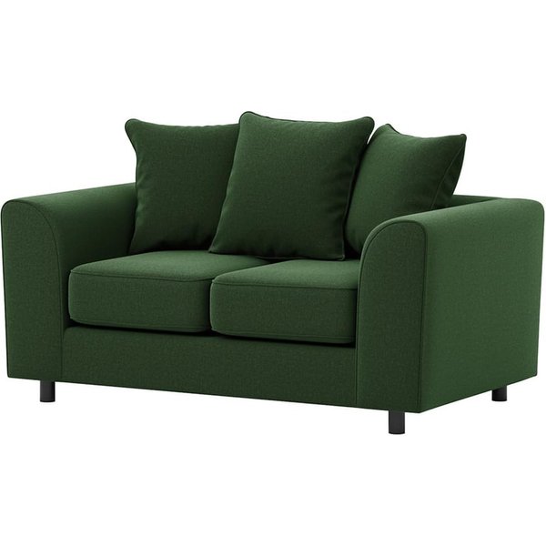Dillon 2 Seater Sofa Bed, dark green