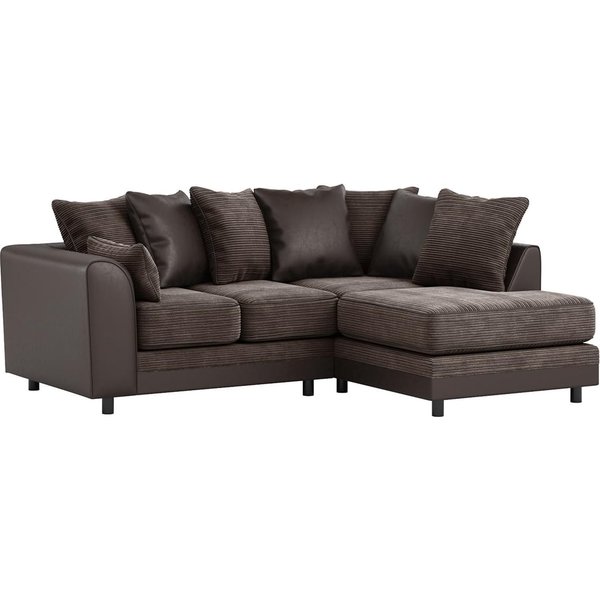Dillon Right Hand Corner Sofa, brown