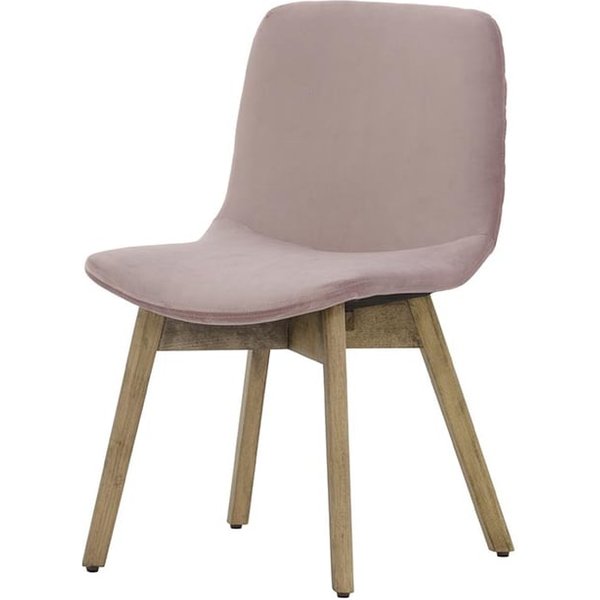 Felton Dining Chair Beech, lilac, Leg colour: beech wax black