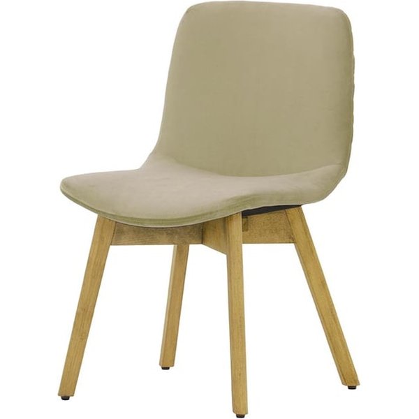 Felton Dining Chair Beech, mink, Leg colour: like oak