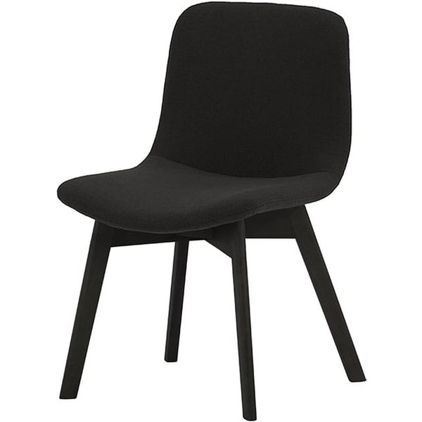 Giza Dining Chair Beech, black, Leg colour: black