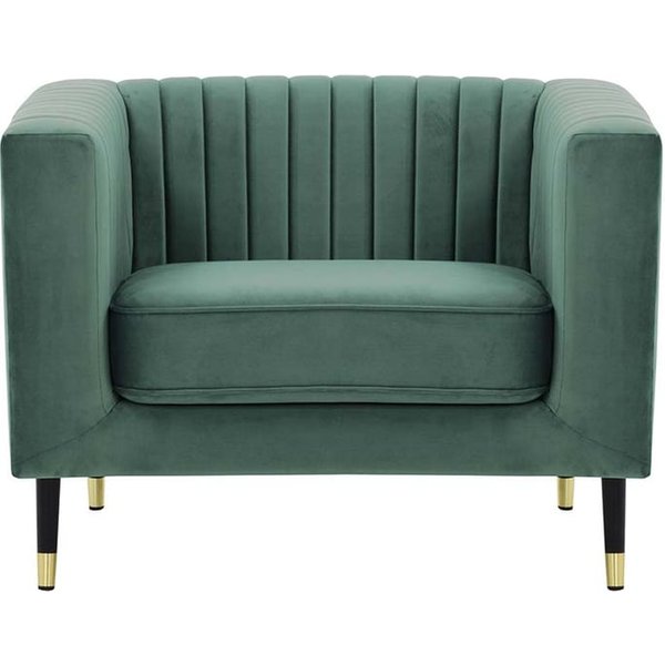 Slender Armchair, dirty blue