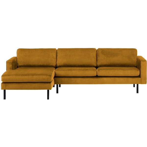 Lioni Left Hand Corner Sofa, golden