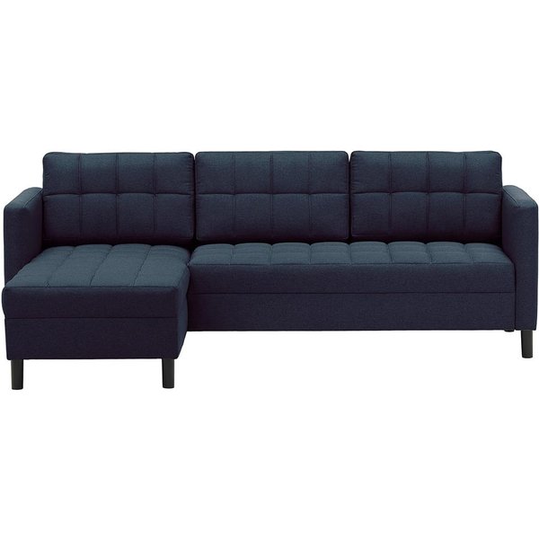 Ludo Universal Corner Sofa Bed, navy blue