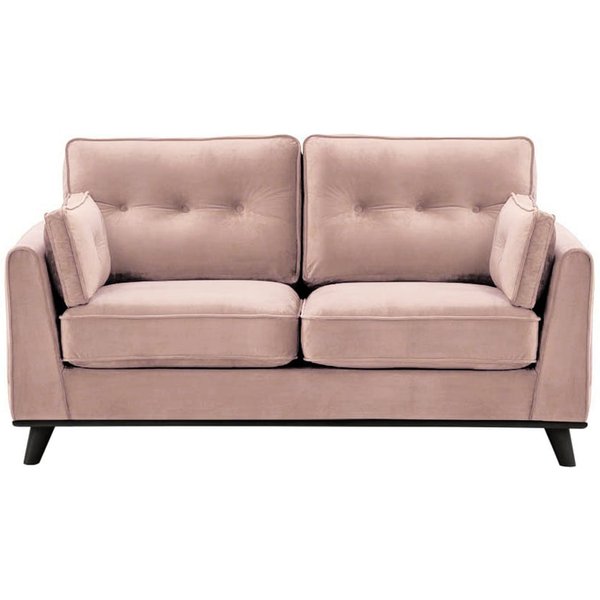 Farrow 2 Seater Sofa, lilac, Leg colour: black