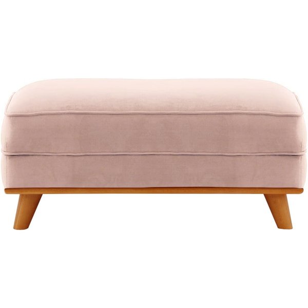 Farrow Footstool, lilac, Leg colour: aveo