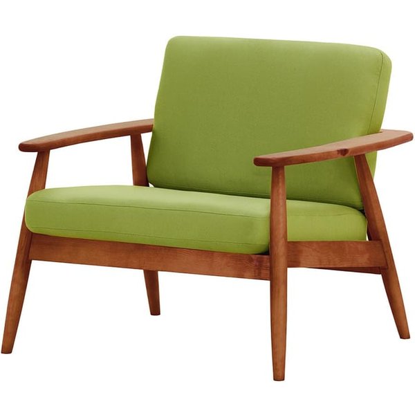 Demure Aqua Garden Armchair, green, Leg colour: 8011 aveo