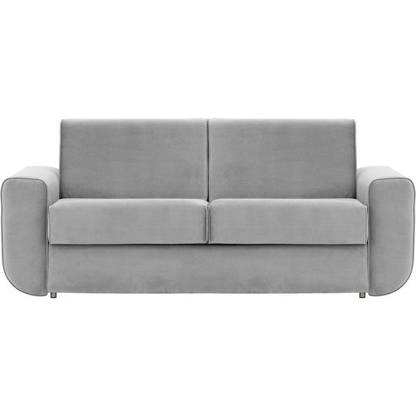Salsa 3 seater Sofa Bed, silver