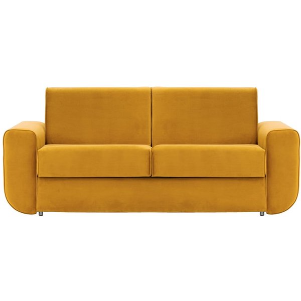 Salsa 3 seater Sofa Bed, mustard
