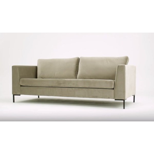 Gosena 3 Seater Sofa, V 33 - Rust