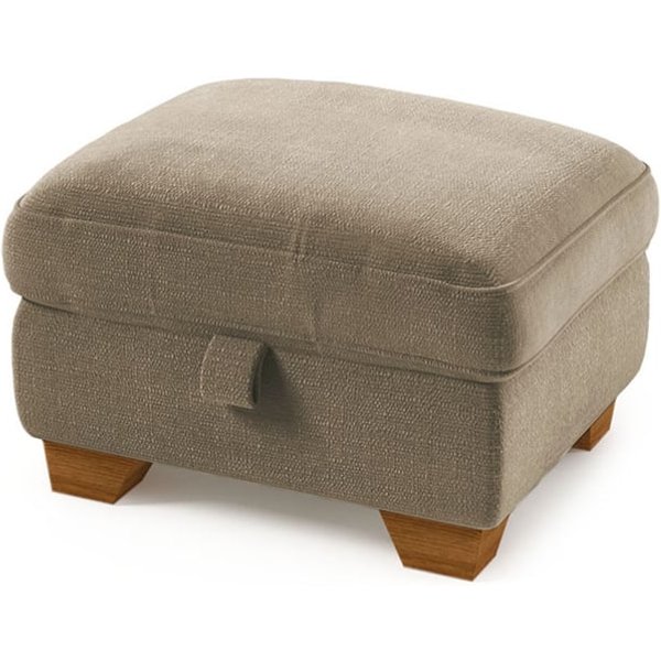 Icon Footstool, light brown