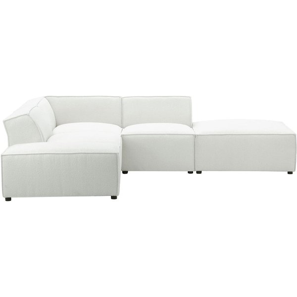 Mojo Modular Corner Sofa, boucle ivory