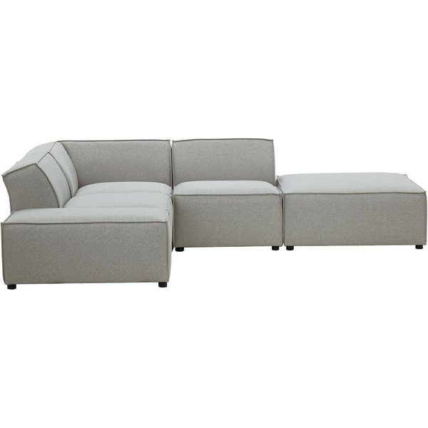 Mojo Modular Corner Sofa, light grey