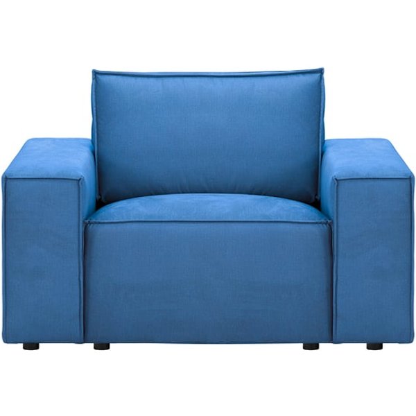 Charles Armchair, pastel blue