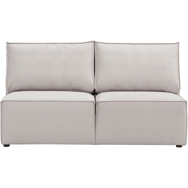 Charles 2 Seater Modular Unit (2CP), light beige