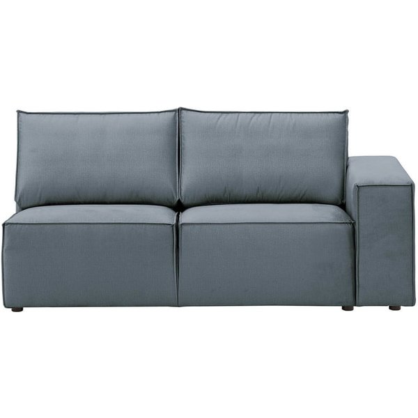 Charles 2 Seater RHF Corner Modular Unit (2R), graphite