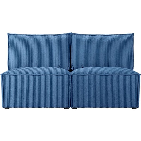 Charles 2 Seater Modular Unit (2CP), Poso 5 - blue