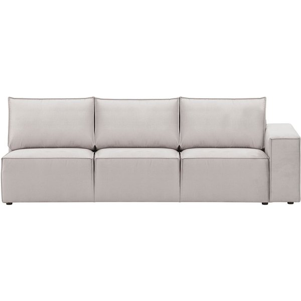 Charles 3 Seater RHF Corner Modular Unit (3R), graphite