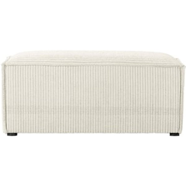 Charles Small Pouffe (P1), Poso 38 - yellowish cream