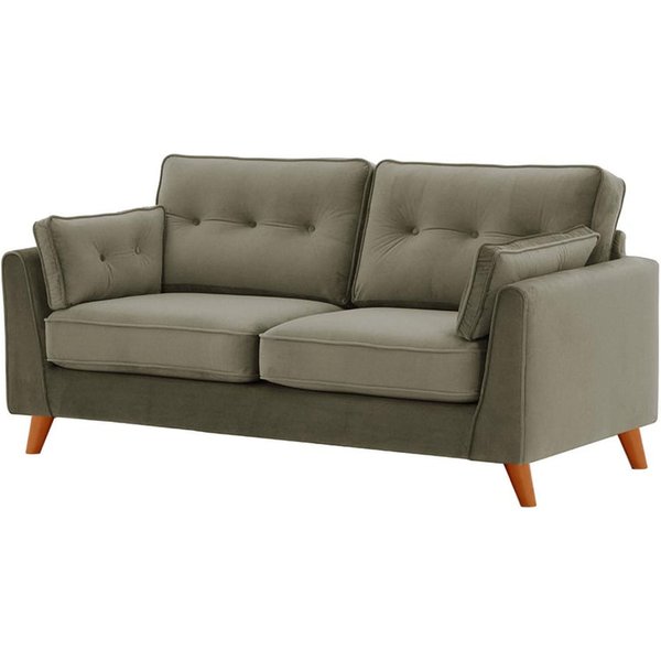 Magnus 2,5 Seater Sofa, grey, Leg colour: aveo