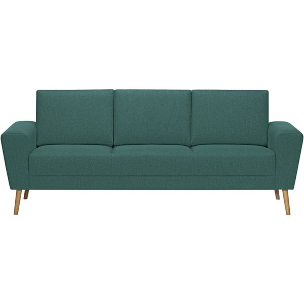 Cosy 3 Seater Sofa, turquoise