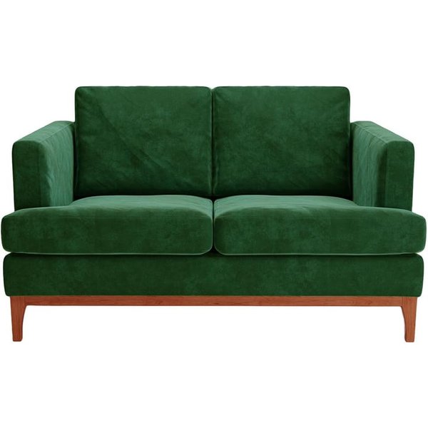 Scarlett Eco 2 Seater Sofa, green, Leg colour: aveo