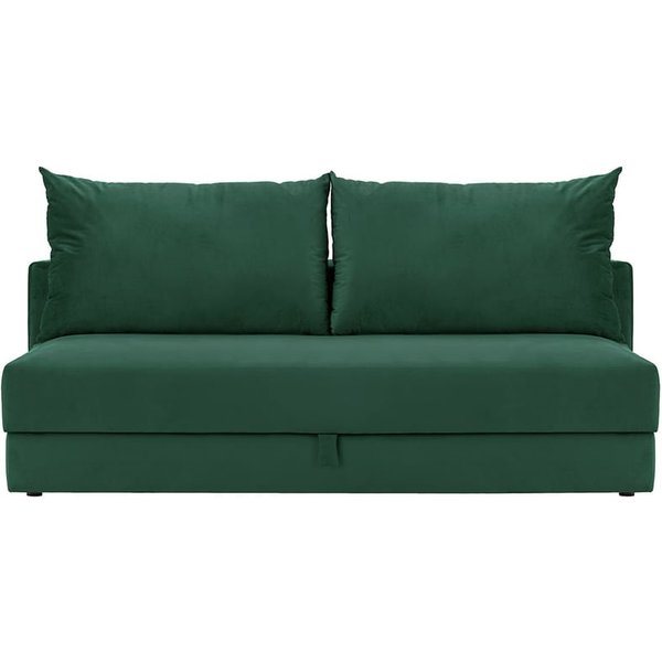 Vena 3 seater Sofa Bed, dark green