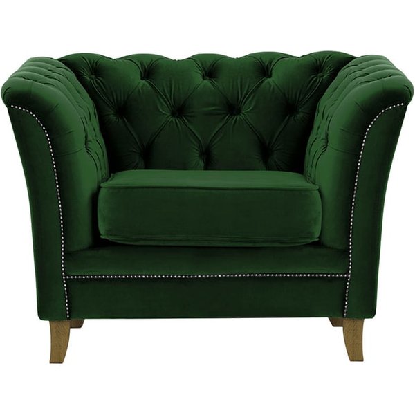 Karin Armchair, graphite, Leg colour: like oak