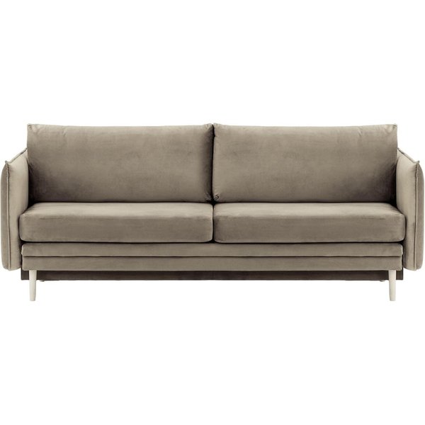 Nimbus Sofa Bed with Storage, grey, Leg colour: white