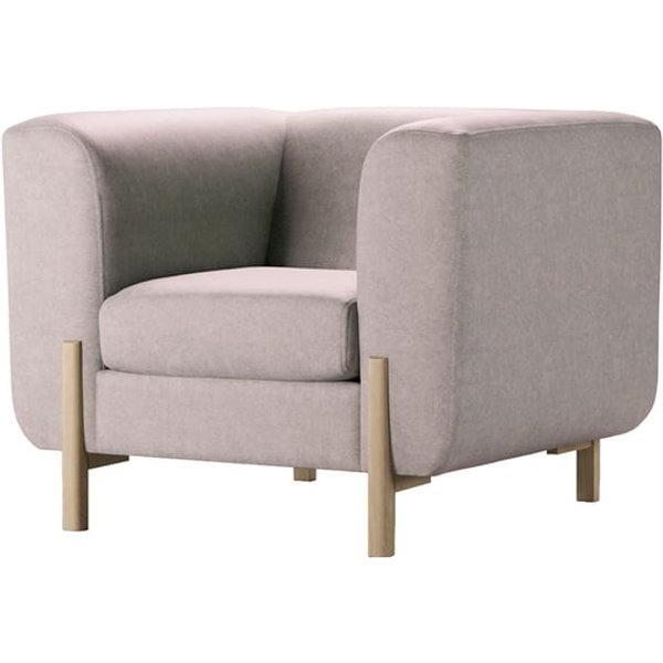 Plia Armchair, cream
