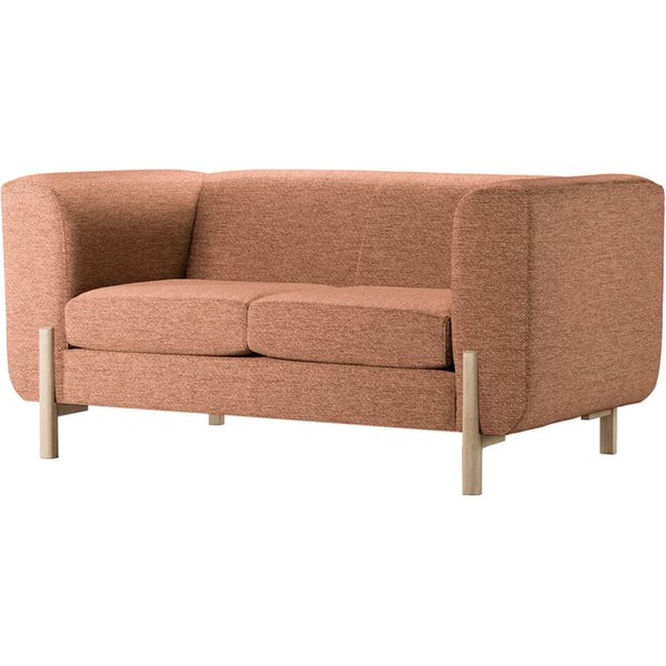 Plia 2 Seater Sofa, rust