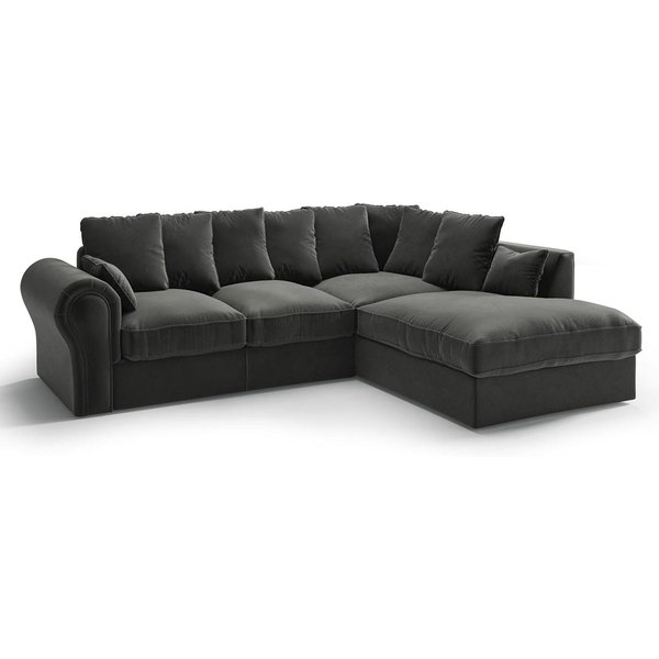 Baron Right Hand Corner Sofa, light grey