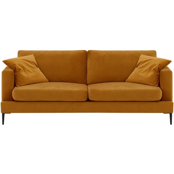 Covex 3 Seater Sofa, mustard