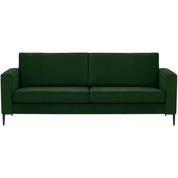 Eaz 3 Seater Sofa, dark green