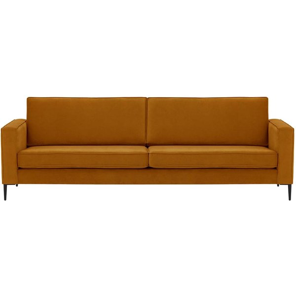 Eaz 3,5 Seater Sofa, mustard