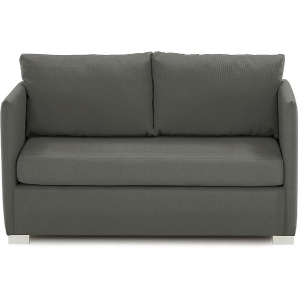 Tulip Fold Out Sofa Bed, dark grey