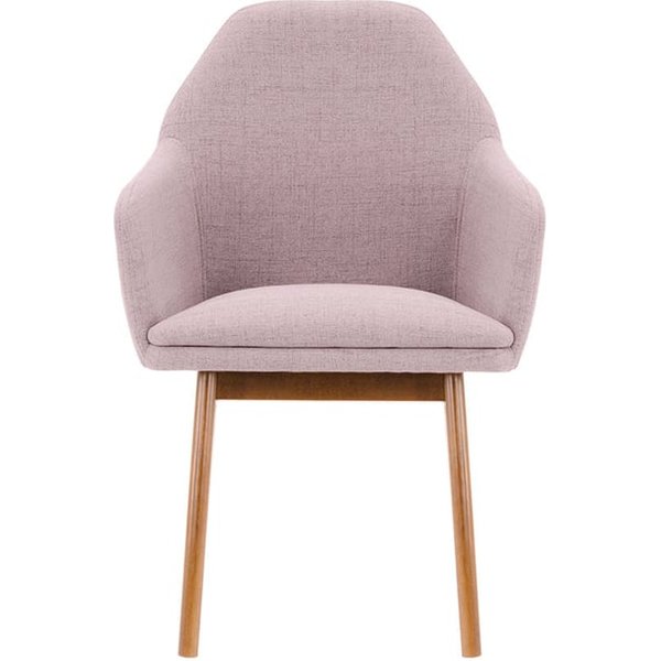 Buzz Chair, pastel pink, Leg colour: aveo