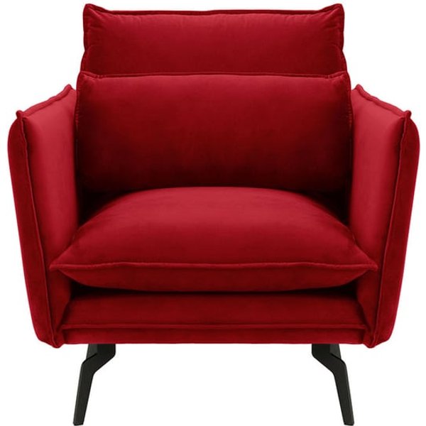 Layla Armchair, dark red