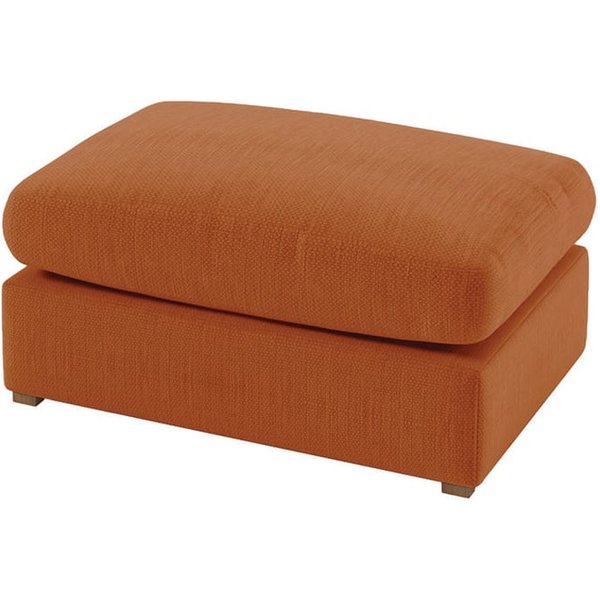 Capitol Footstool Unit, orange