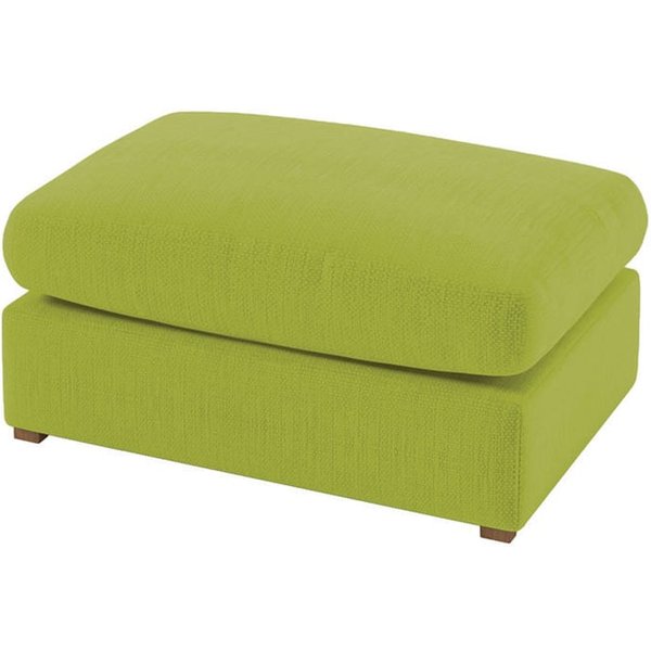 Capitol Footstool Unit, lime