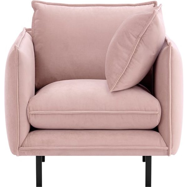 Nimbus Armchair, pastel pink