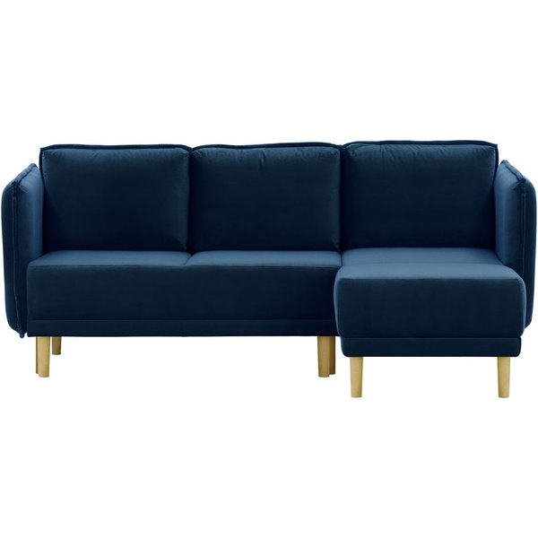 Swift Corner Sofa Bed, blue